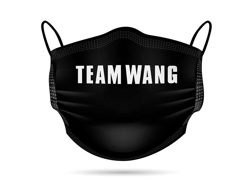 Team Wang Printing Face Mask