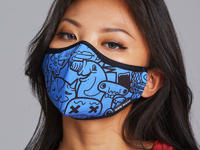 Monster Minion Reusable Seamless Printing Face Mask