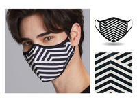 Just Lines Design Logo Reusable Fabric Mask