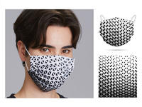Geometric World Face Mask Suitable for different face shapes